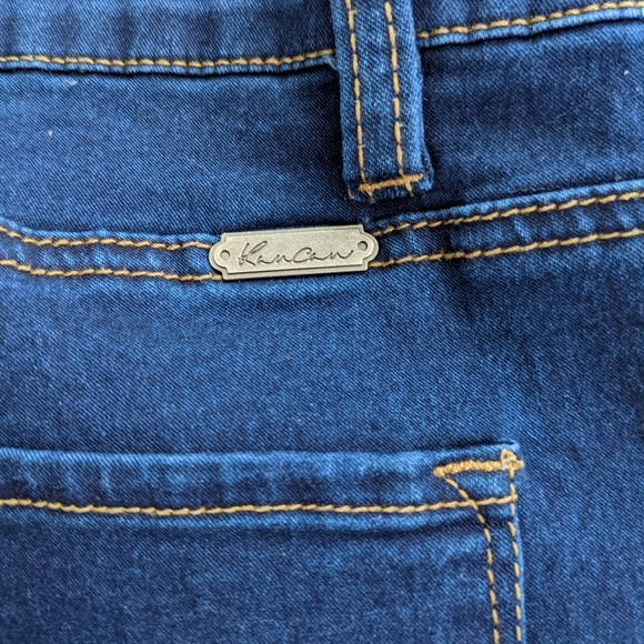 KanCan Dark Wash Mid Rise Skinny Jeans XL - Picture 6 of 14